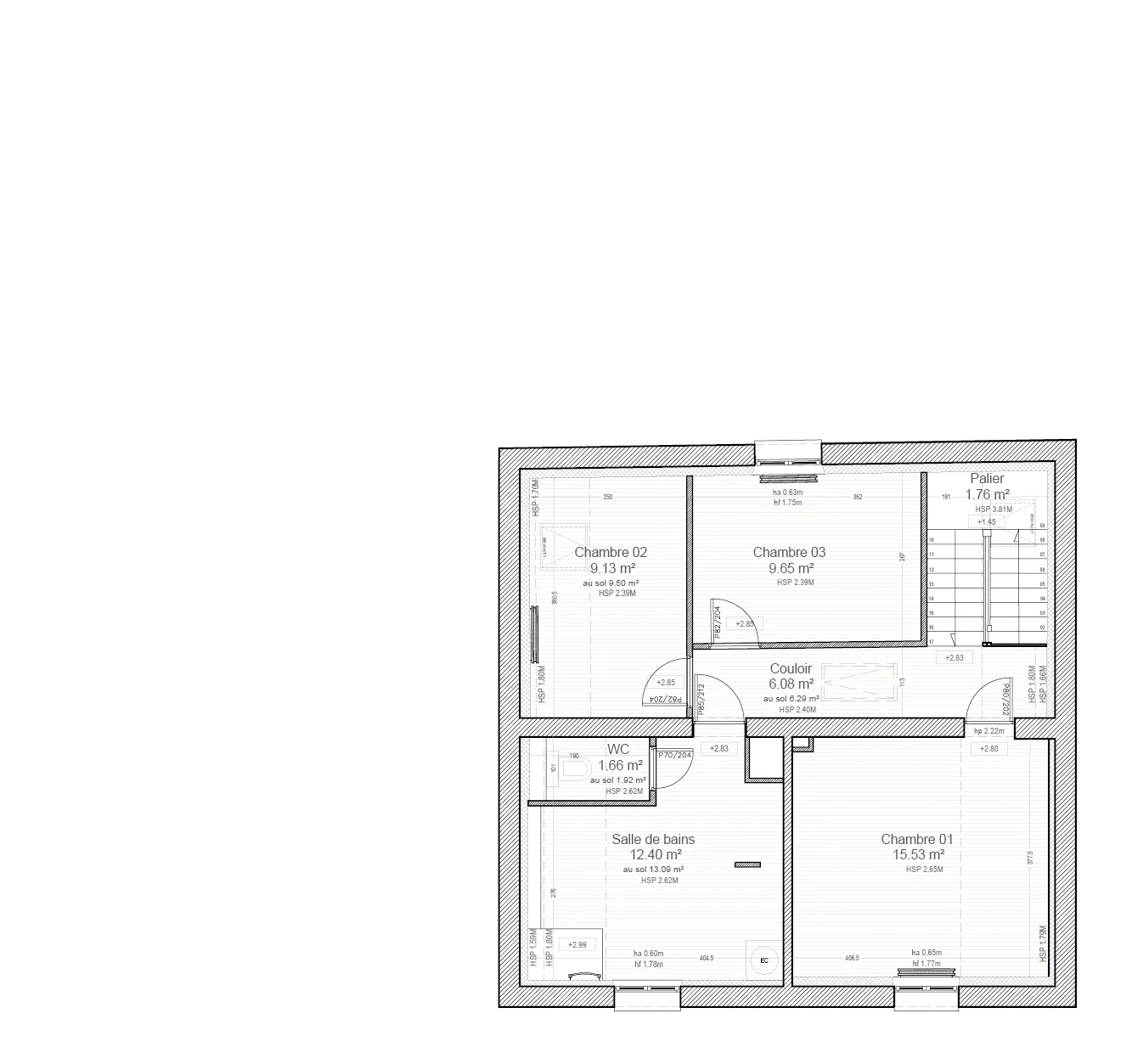Plan existant - R1